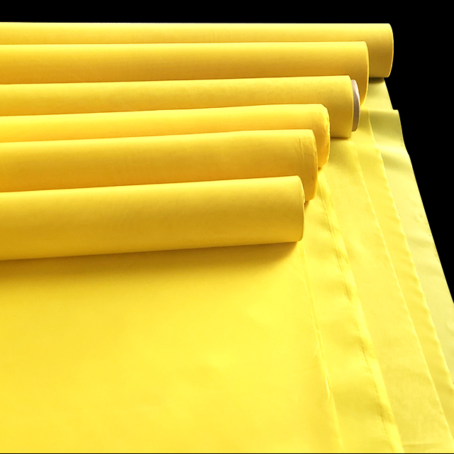 yellow color polyester screen printing mesh